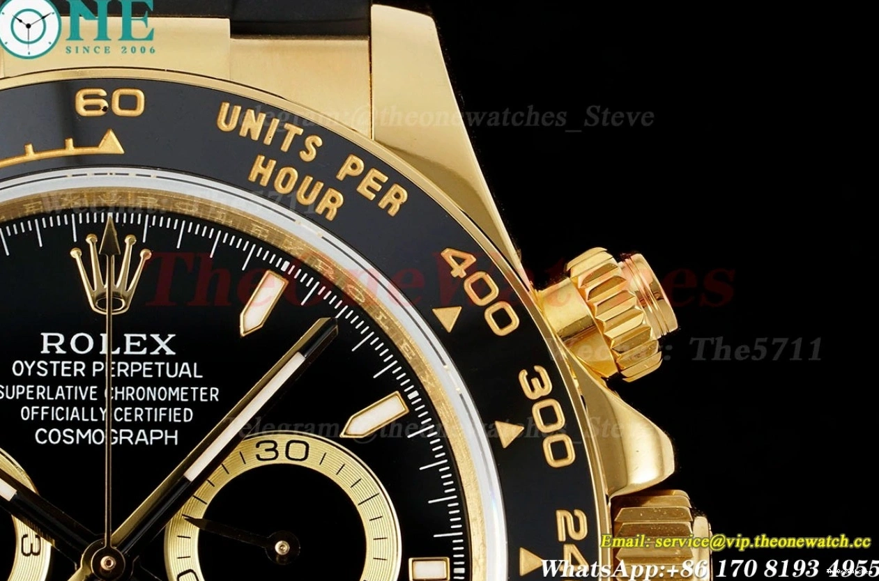 40mm 126518 Weight) QF Daytona Black (Gain YG RU SH4131 Dial 0325